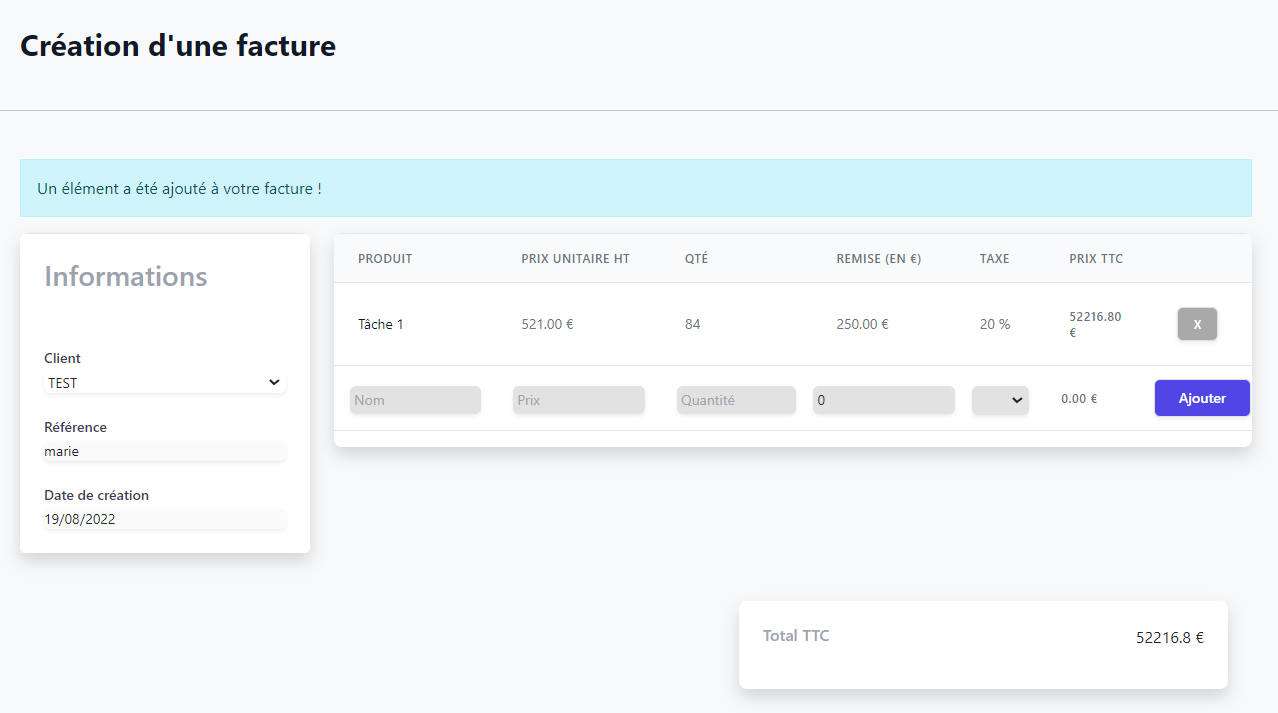 tutoriel logiciel facturation et CRM - factures